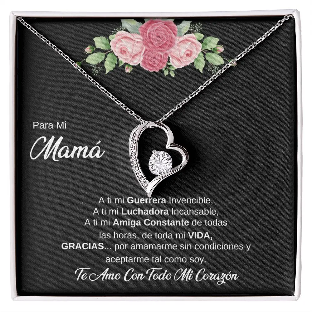 Collar Para Мама Regalo Para Mama Подарък на майка ми, колие с окачване 