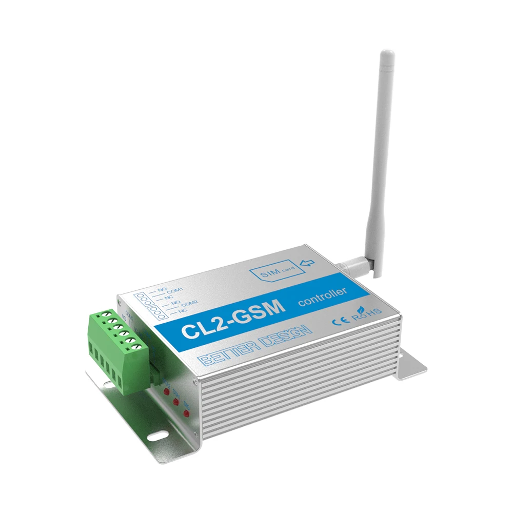 GSM-Отварачка за врата, 2-канален превключвател с дистанционно управление CL2-GSM